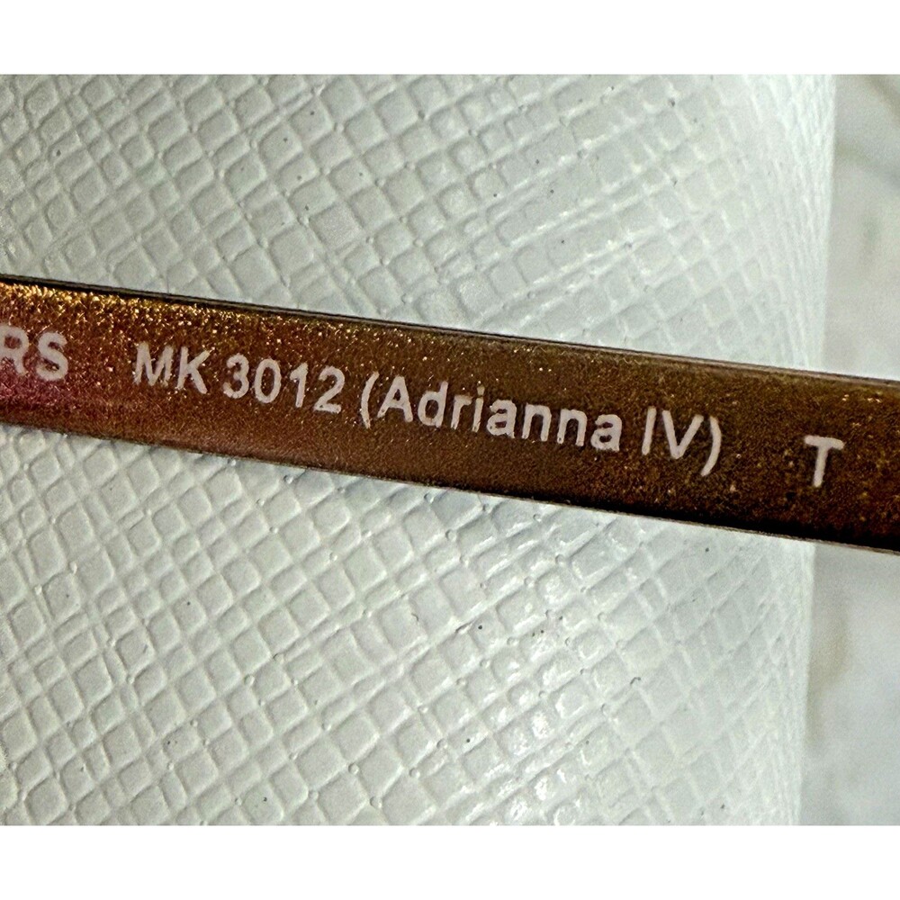 Michael Kors ADRIANNA IV MK3012 1108 51 Eyeglass Frames Cordovan Rose Gold - Picture 6 of 11